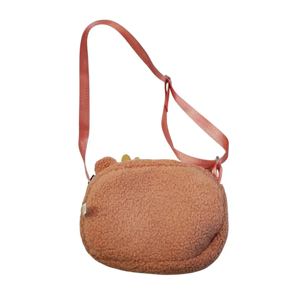 Girls Reindeer Purse Pink Gold Christmas Purse